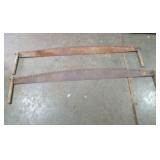 Vintage 2-Man Saws