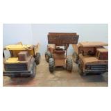 Tonka Dump Trucks & Payloader