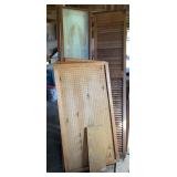 Closet Doors & Pegboard