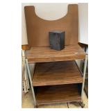 Metal Framed Utility Cart & Lap Board