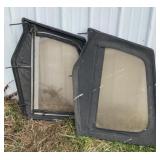 Jeep Doors with Zipper windows