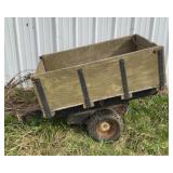 Pull Behind Lawn Cart