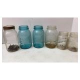 Ball, Jannette & Kerr Fruit Jars