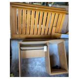 Manufactured Wood Computer Desk & Crib