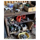 Antique Printer Drawer Cabinet & Contents