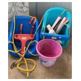 Toddler Swing Seats & Beach Bucket