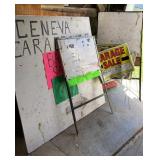 Metal Framed, Plywood & Wire Message Boards