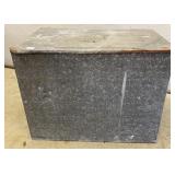 Antique Galvanized Milk Bottle Box