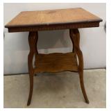 Antique Oak End Table