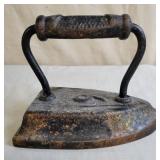 Cast Iron Sad Iron #6, Antique