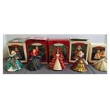 5 Hallmark Keepsake Barbie Ornaments