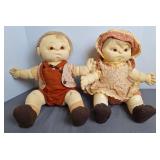 Hand Made 'Pouty Face' Dolls