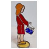 Stained Glass Drummer Boy Figure