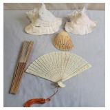 Shells & Oriental Fans