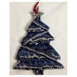 Rowe Pottery Works Tree Ornament