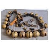 Brass Sleigh Bells, Vintage