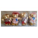 Furskin Happy Holiday Bears from Wendy's