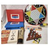 Games, vintage, Chinese Checkers, Battleship