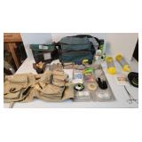 Fishing gear & supplies, line, vests, poncho