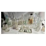 Bottles, Antique, perfume, medicine