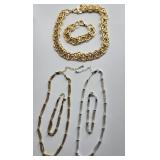 Necklace & bracelet sets,  (3)