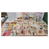 Sewing patterns & supplies