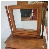 Dresser Top Mirror with Drawer Unit