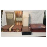 Chess, Aggravation, checkers, backgammon