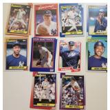 Yankee Baseball Cards, Topps, Fleer