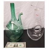 Wine Decanters, pitchers (2)