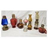 Miniature oil lamps, scent diffusers