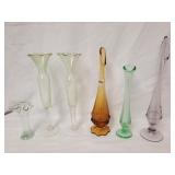 Vases, Fenton Cabbage Rose