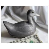 Duck Trinket Dish, Pewter & Brass