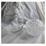 Glass & Crystal Candy Dishes, Easter Egg