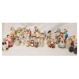 Figurines, various makers and styles