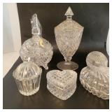 Crystal & Glass Trinket & Candy Dishes