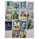 Athletics Baseball Cards, Topps 1990