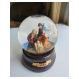 Music box snow globe, 2012