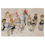 Figurines, people, many makers