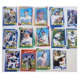 Dodgers Baseball Cards, Topps 1990