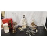 Oil & Electric Lamps & parts