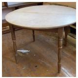 Round Wooden Table