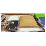 VTG Paper Cutter and School Supplies