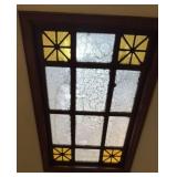 Prairie School Style Skylight/ Frosted Glass?