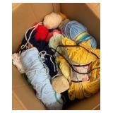 Large Box of Yarn
