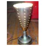 Mid-Century Modern Brass Cone Lamp