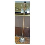 Antique Art Deco Brass/Marble Floor Lamp