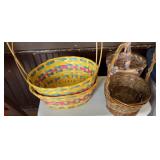 VTG Easter Baskets and Plastic Eggs