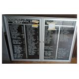 Metal Directory Board