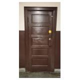 Wooden Door, Frame and Trim